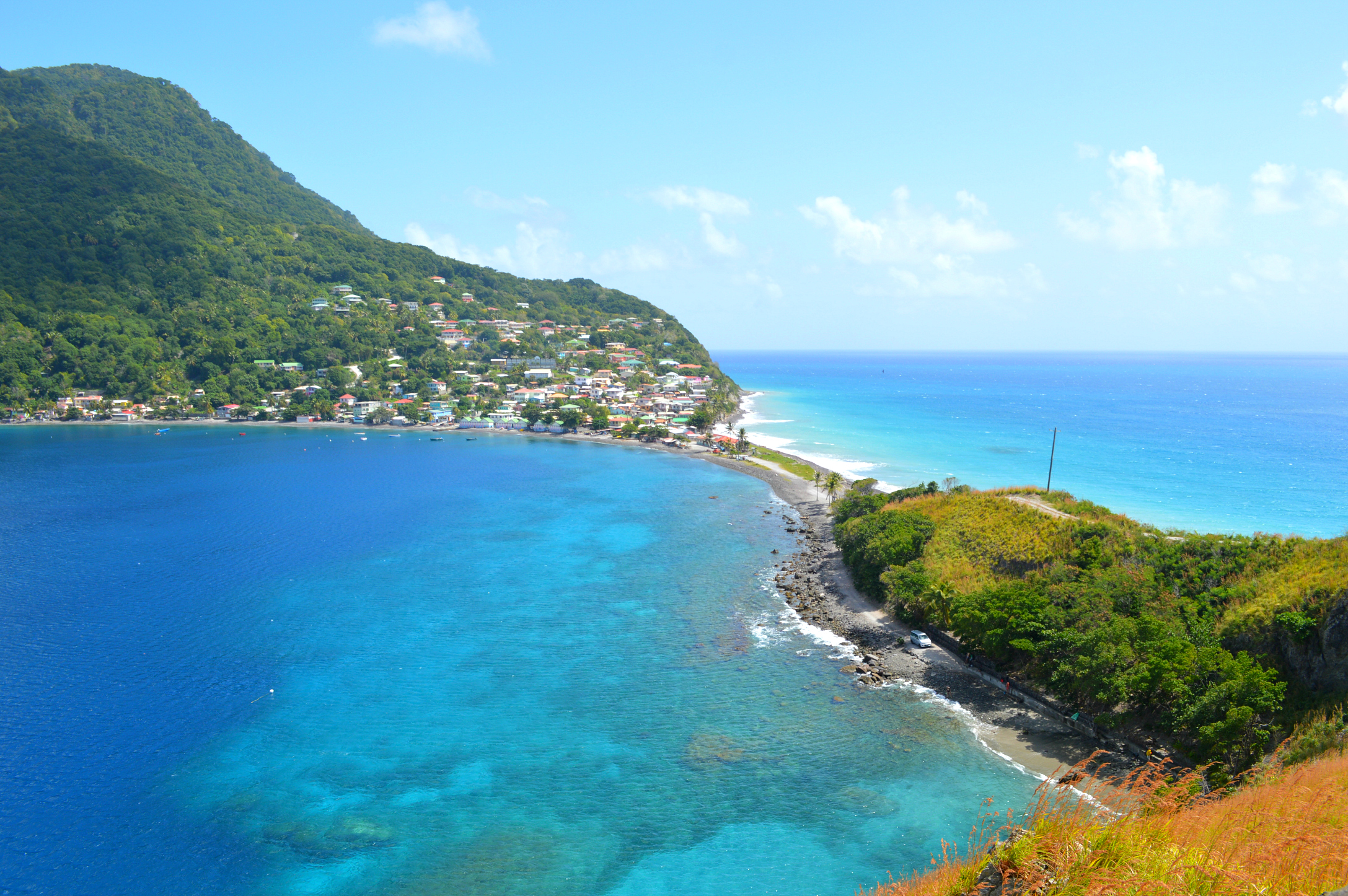 dominica travel wide flights