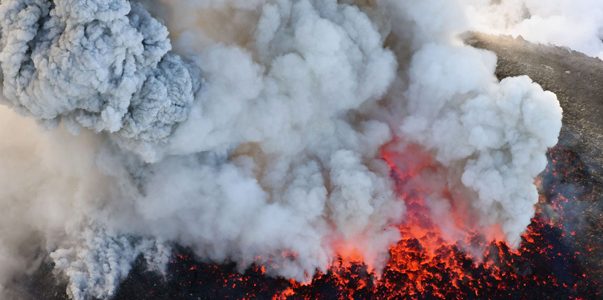 Japan Volcanic Eruption